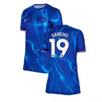 Chelsea Jadon Sancho #19 Replica Home Shirt Ladies 2024-25 Short Sleeve